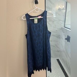 Lilly Pulitzer Marquette Shift True Navy